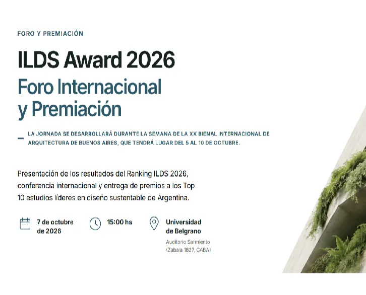 Del edificio sustentable al estudio sustentable: el nuevo  índice que busca medir el liderazgo de la arquitectura 