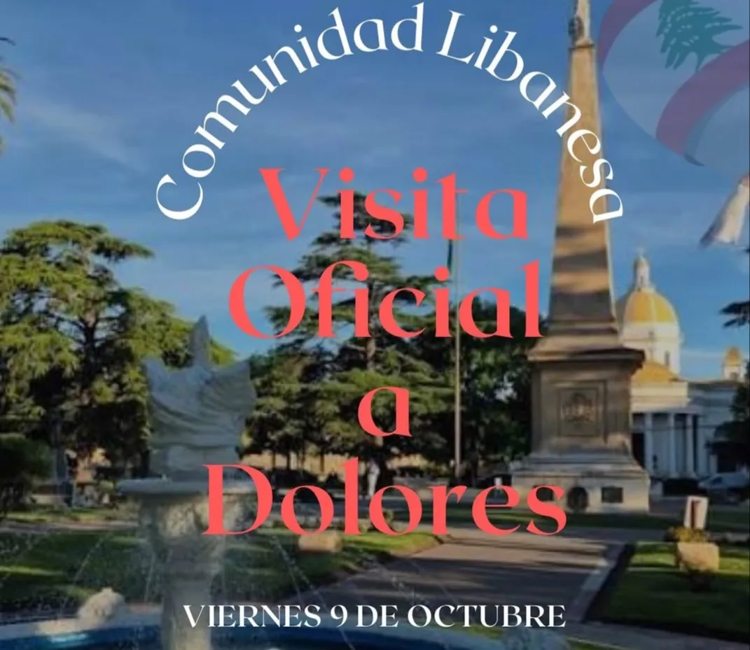 La Sociedad Libanesa de Dolores invita a una jornada institucional y comunitaria junto a la Embajadora del Líbano