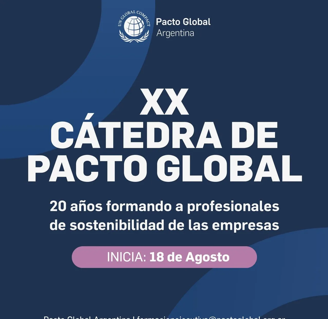 XX Cátedra del Pacto Global: No estudies sostenibilidad. Liderala.