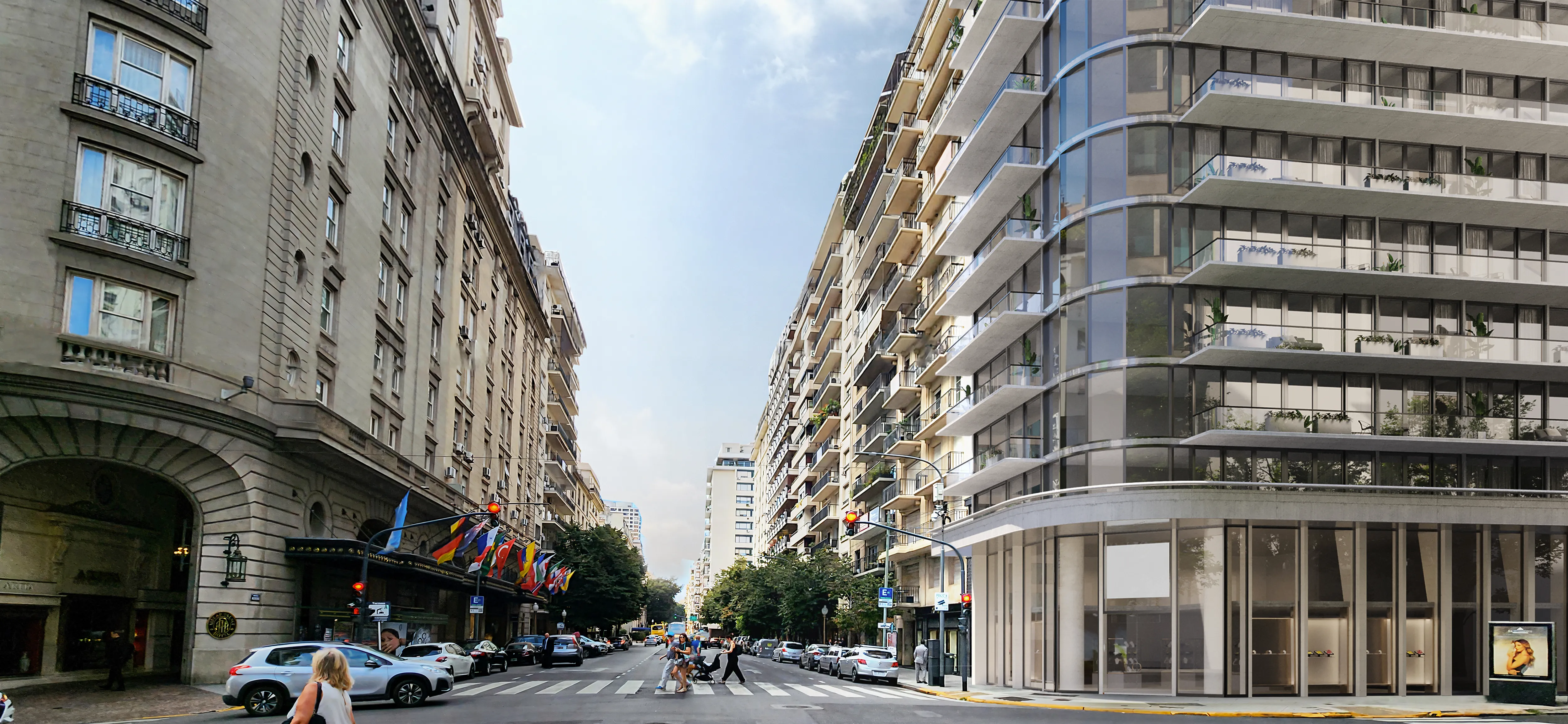 La Tour: un ícono contemporáneo en la esquina más clásica de Buenos Aires