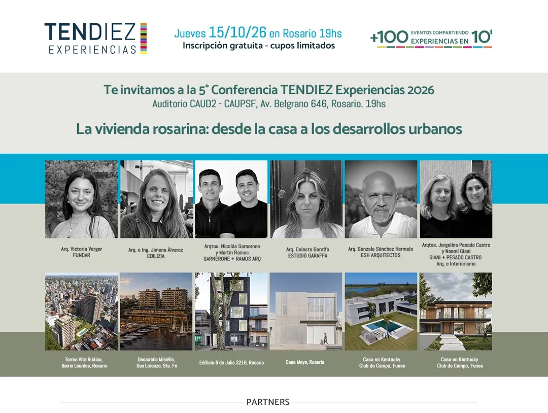 La Gira TENDIEZ llega a Rosario el 15/10 y el 28/10 a Córdoba