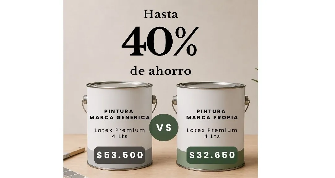 Marcas propias: la tendencia que también llegó al mercado de las pinturas