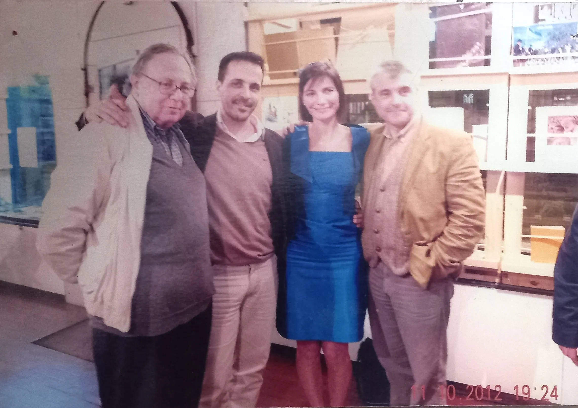 La despedida de un maestro.