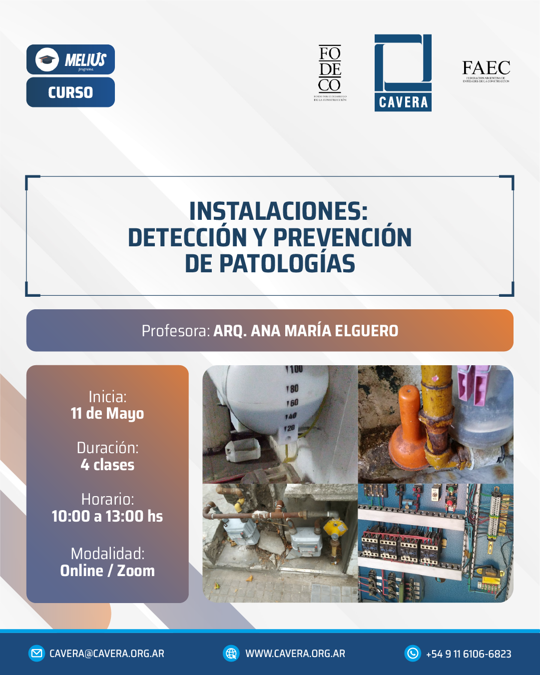 Curso Instalaciones: detección y prevención de patologías - Imagen 1