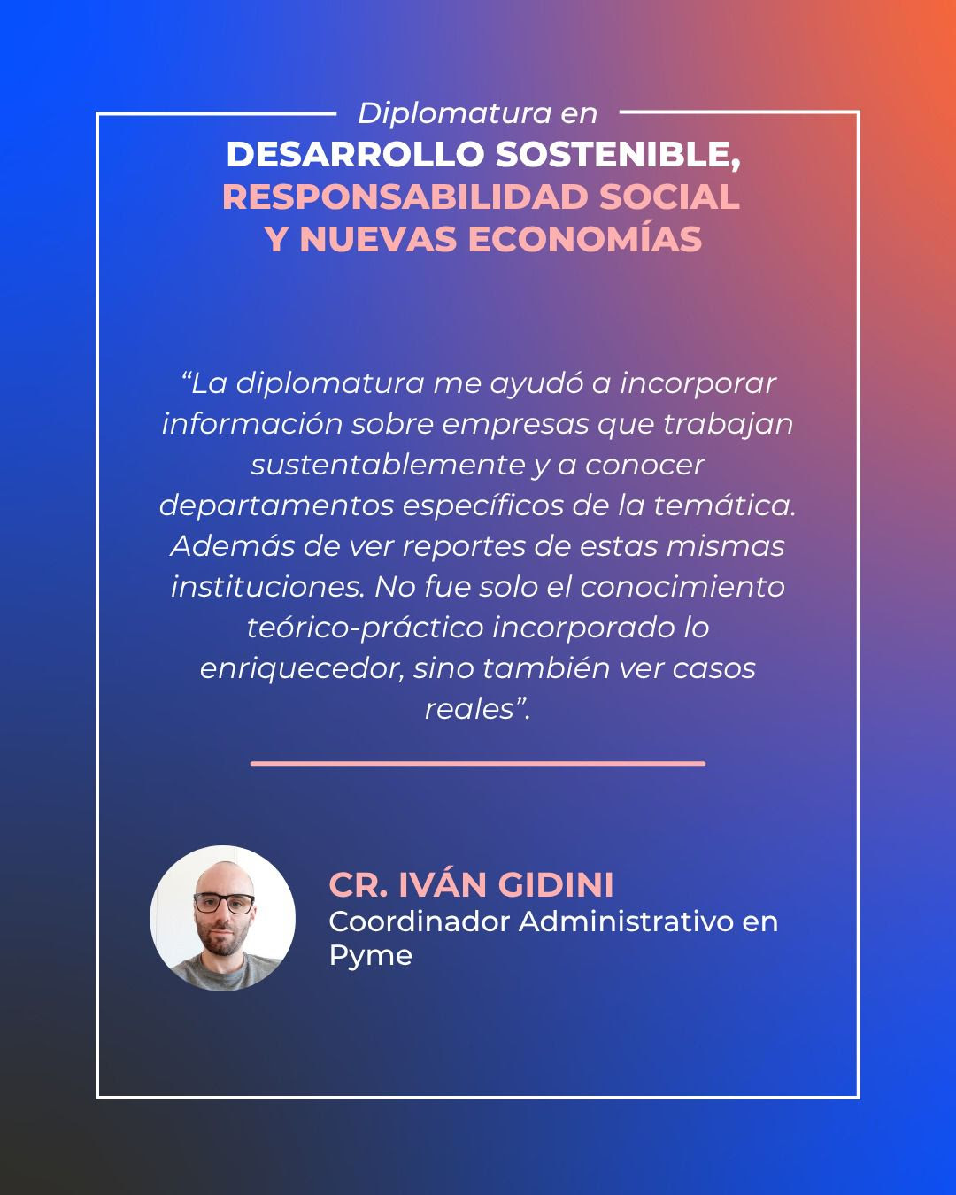 Diplomatura en Desarrollo Sostenible, Responsabilidad Social y Nuevas Economías de la Universidad Escuela Argentina de Negocios - Imagen 2