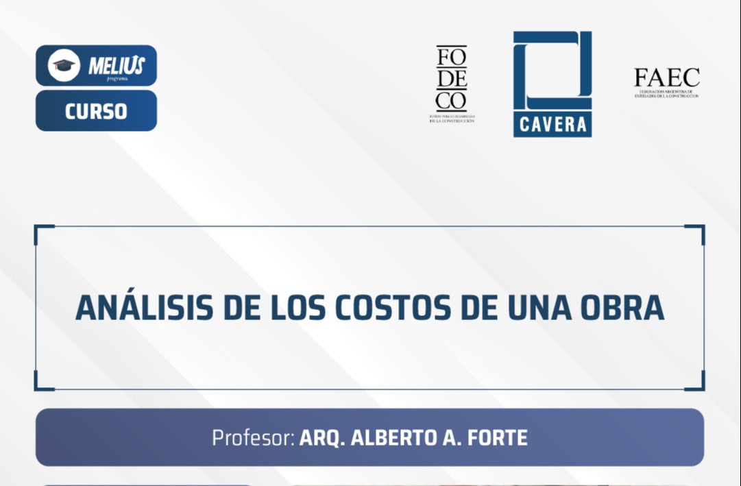 Curso Análisis de los costos de una obra