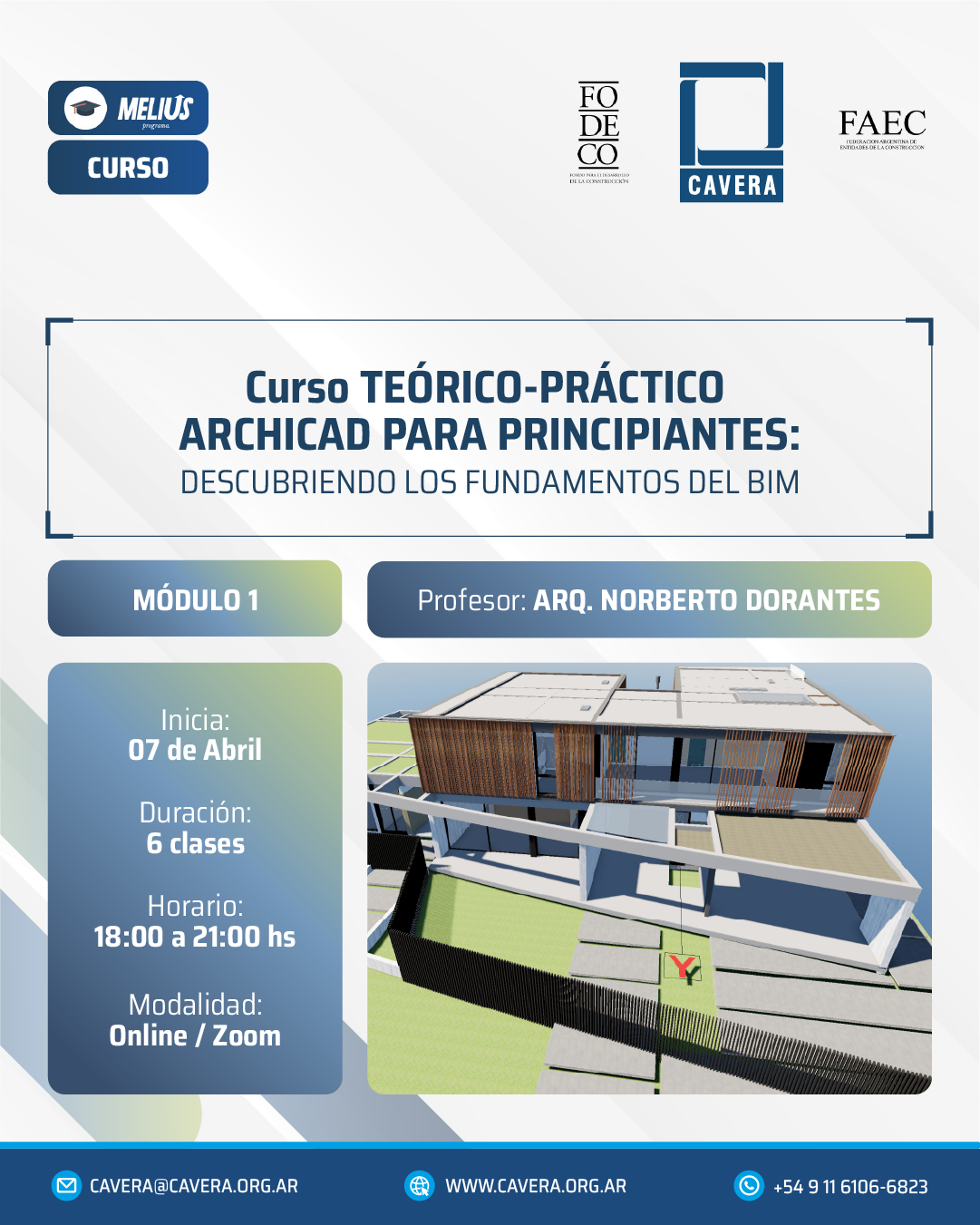 Curso teórico práctico ARCHICAD para principiantes: Descubriendo los fundamentos del BIM - Imagen 1
