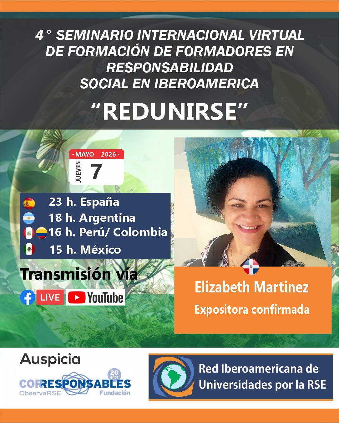 Se viene el 4° Seminario Internacional Virtual de Formación de Formadores en RSE "RedUniRSE" - Imagen 6