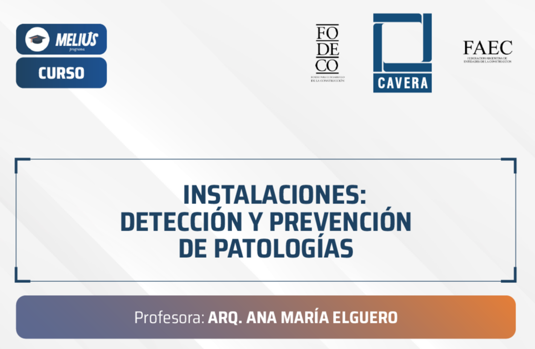 Curso Instalaciones: detección y prevención de patologías