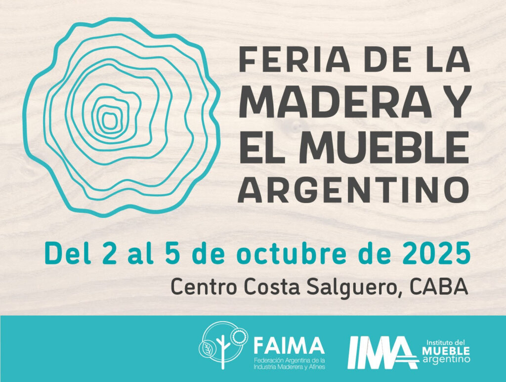 Diseño, innovación y negocios: del 2 al 5 de octubre Buenos Aires recibe la primera Feria de la madera y el mueble argentino